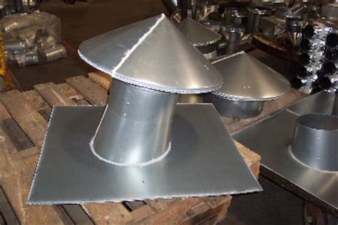 sheet metal china cap|sheet metal china hat installation.